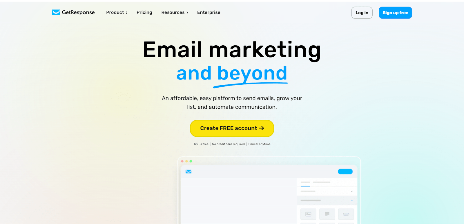 GetResponse for email marketing 