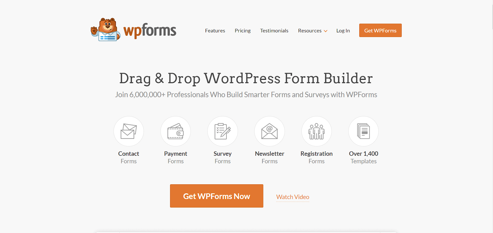 Wp forms plugin